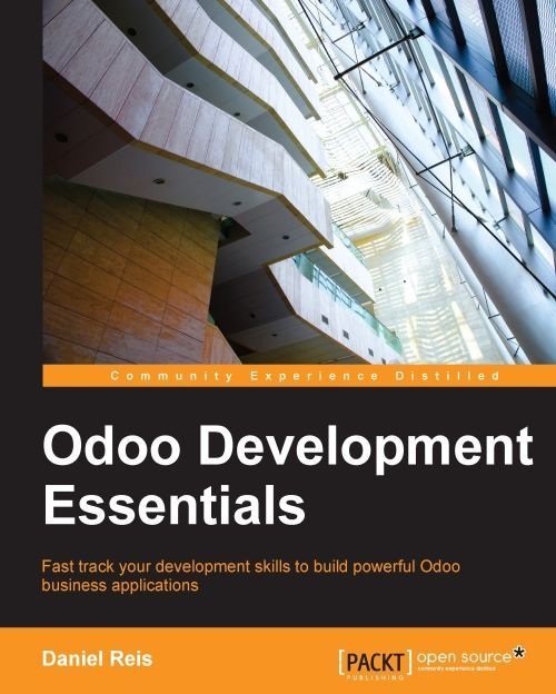 Portada del libro "Odoo Development Essentials"